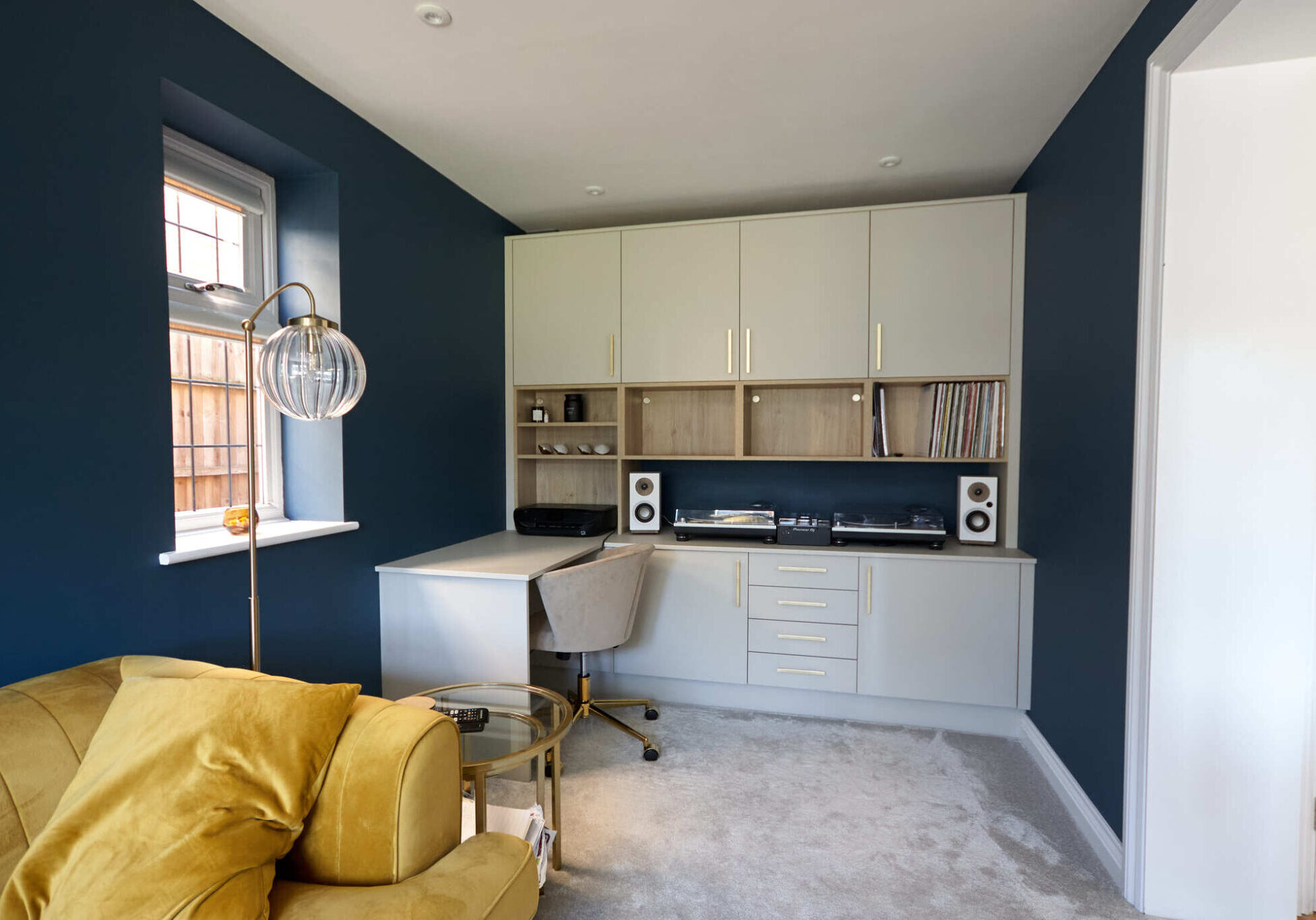 Bespoke fitted storage and joinery for a living space