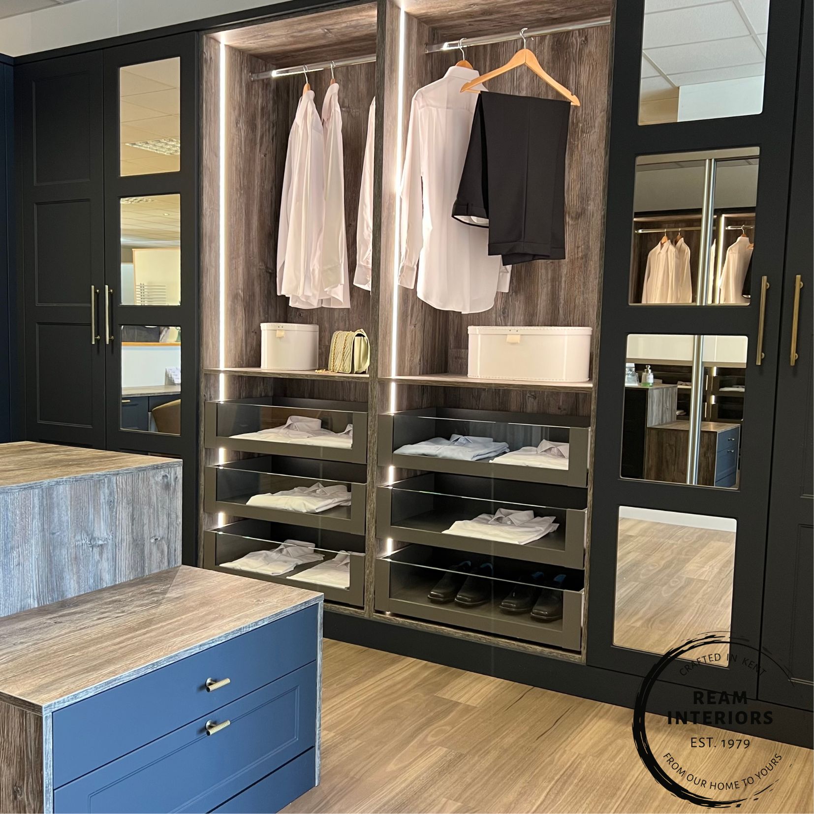 Walk-in wardrobe