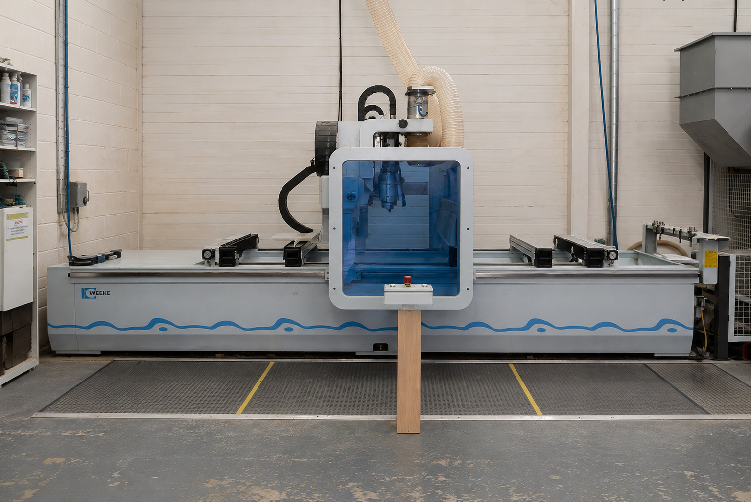 CNC machining in the Ream workshop, Gillingham, Kent