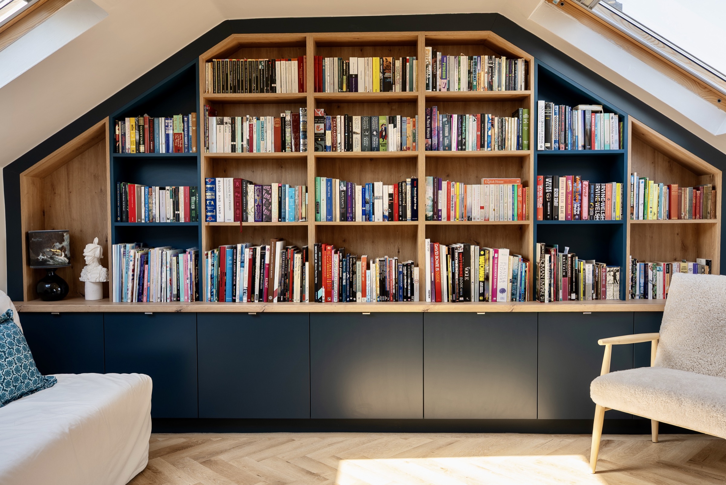 Bookcase storage