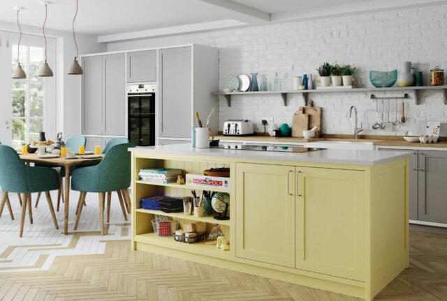 Yellow Classic Kitchen