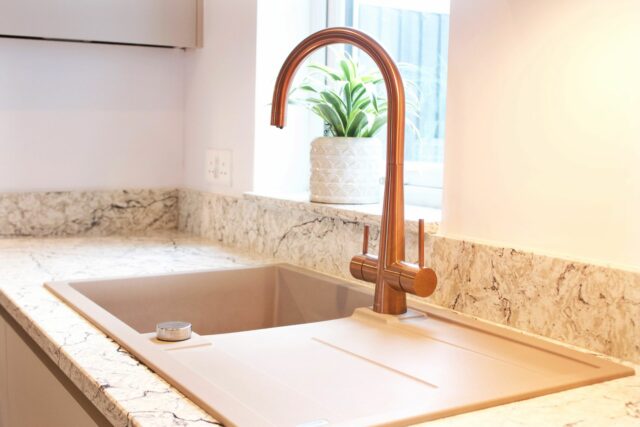 Caple Harlo tap in copper