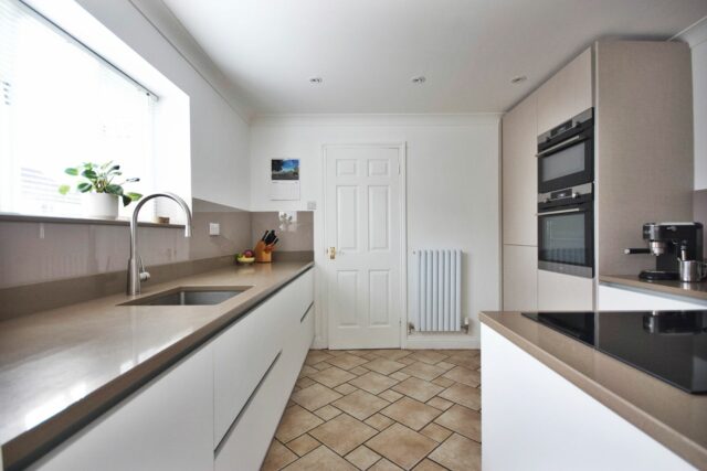 Minimalist White Kitchen