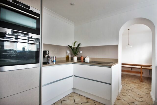 Minimalist White Kitchen