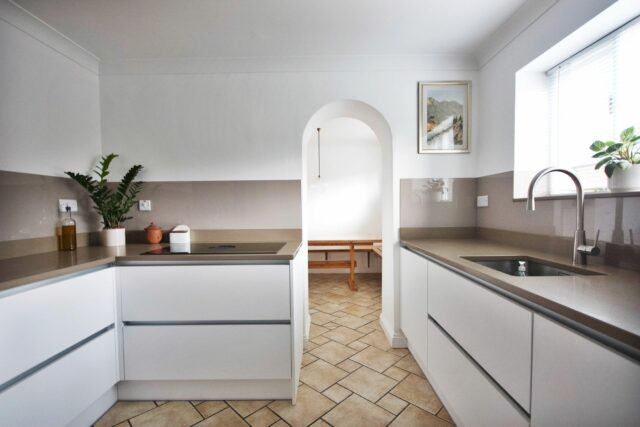 Minimalist White Kitchen