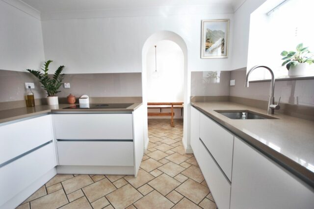Minimalist White Kitchen