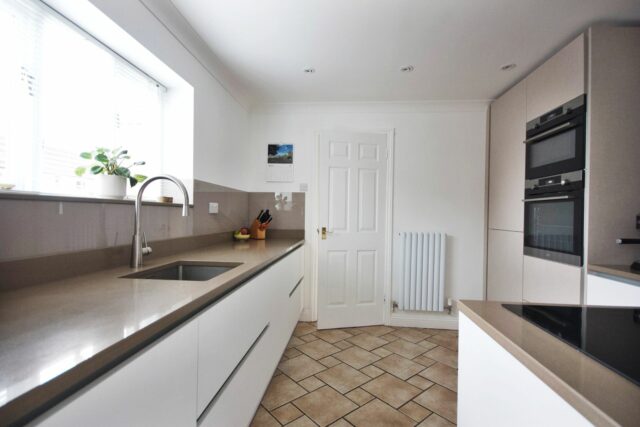 Minimalist White Kitchen
