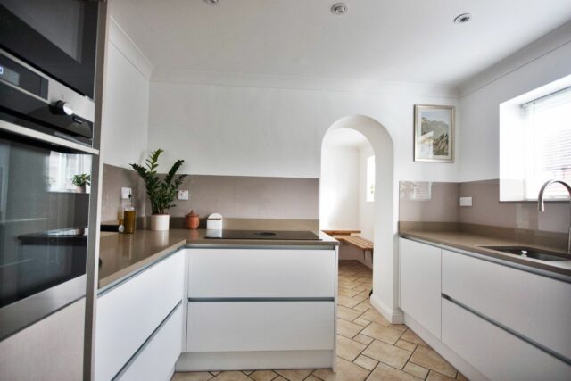 Minimalist White Kitchen