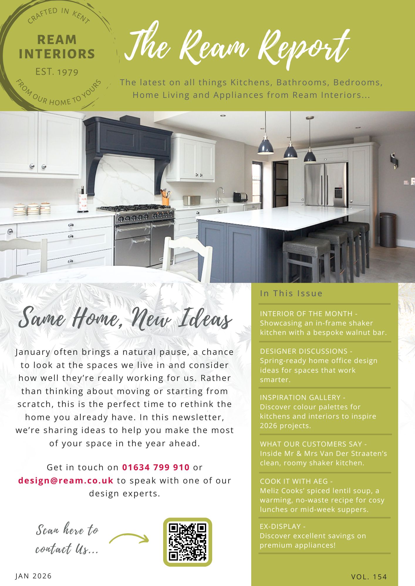 Ream Interiors January 2026 Newsletter
