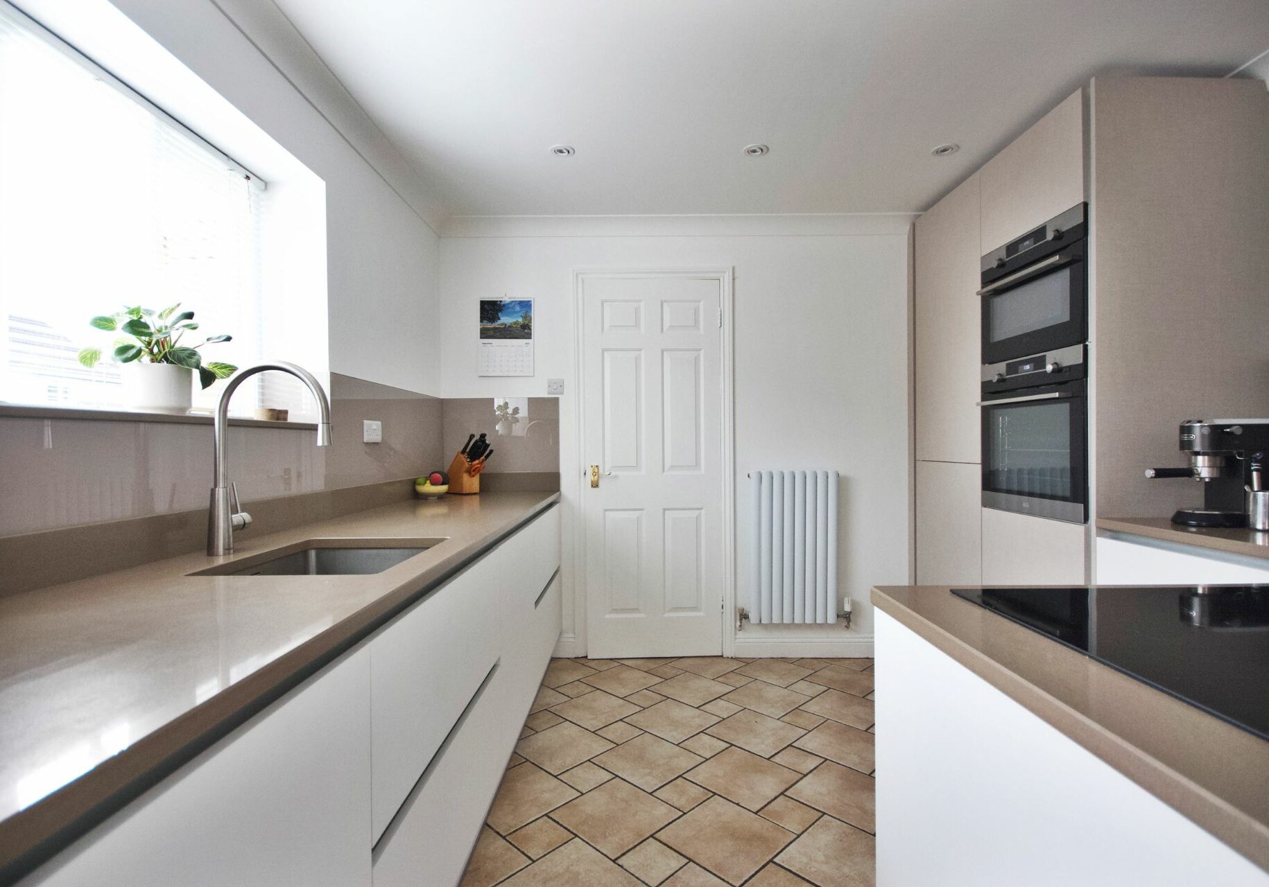 Minimalist White Kitchen